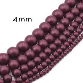 5810 Pearl Elderberry Austrian Crystal - 4mm (20)