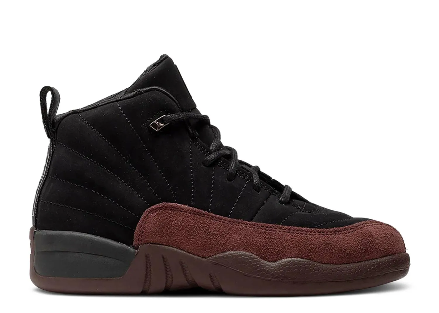 A Ma Maniere X Air Jordan 12 Retro (PS) "BLACK" FB2686 001