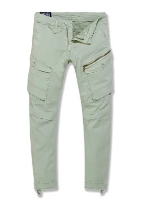 Aaron - Daybreak Cargo Pants (Satin Sage)