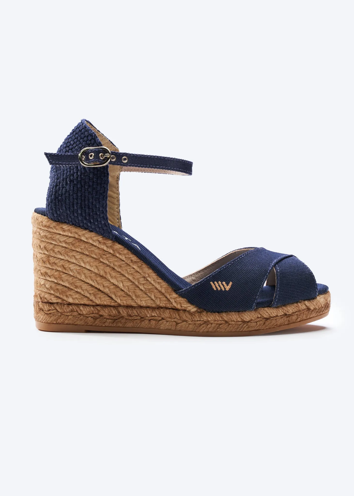 Aiguablava Canvas Espadrille Sandal Wedges