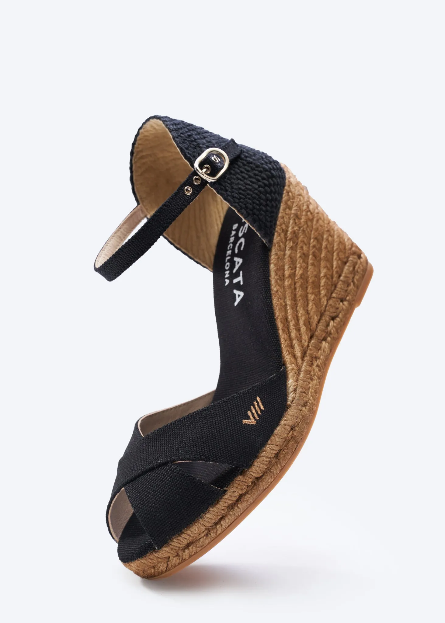 Aiguablava Canvas Espadrille Sandal Wedges