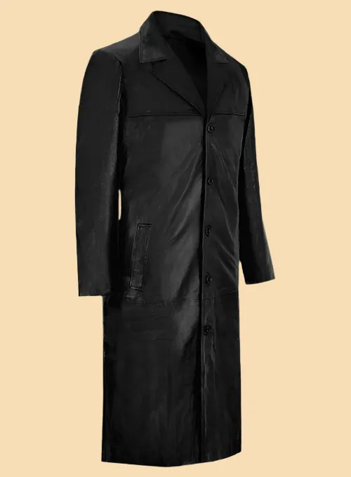 Al Pacino Insomnia Leather Trench Coat