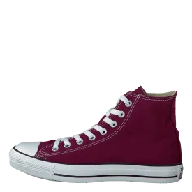 All Star Canvas Hi Maroon