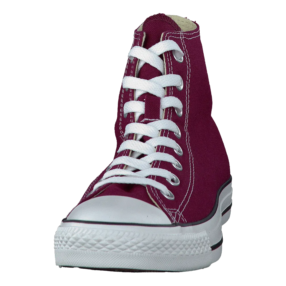 All Star Canvas Hi Maroon