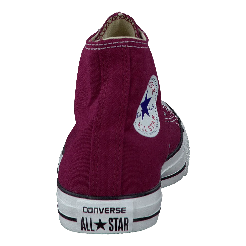 All Star Canvas Hi Maroon