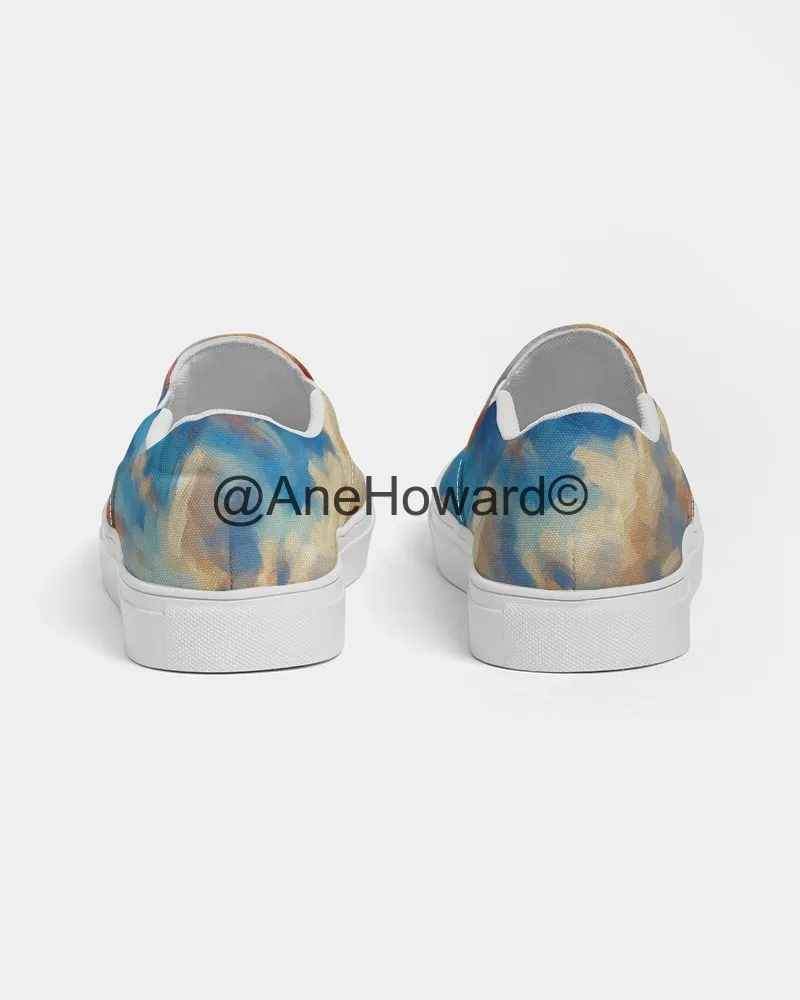 Aloha Sea Turtle Women's Slip-On Canvas Shoe