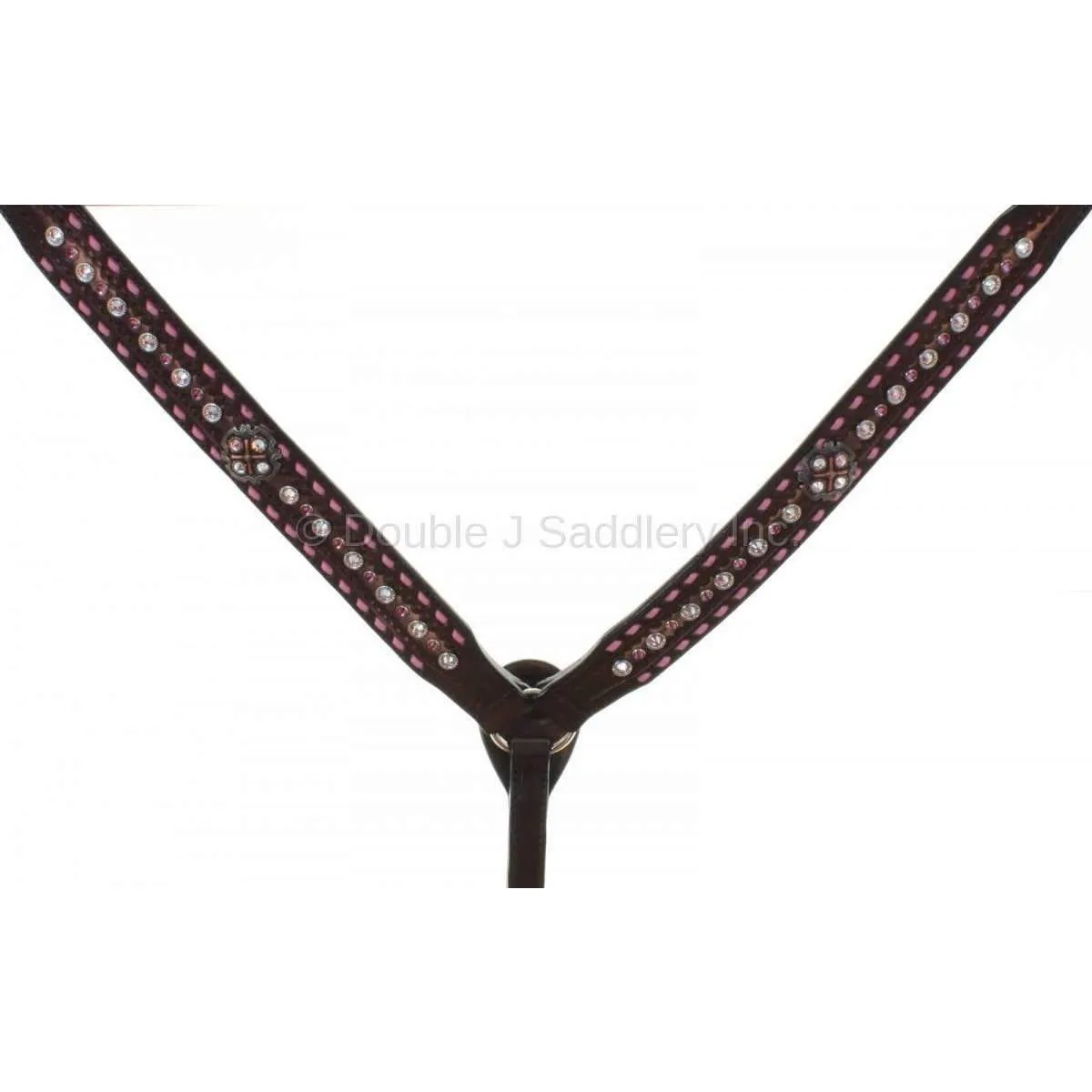 BC865 - Brown Vintage Breast Collar