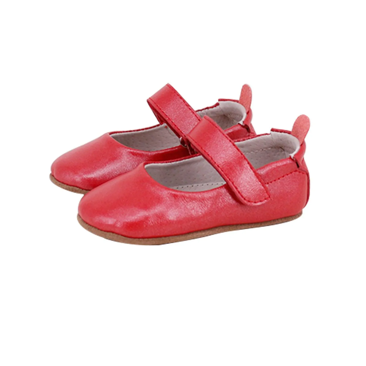 Bella Pre/First Walker Mary Jane Shoes Pearl Red