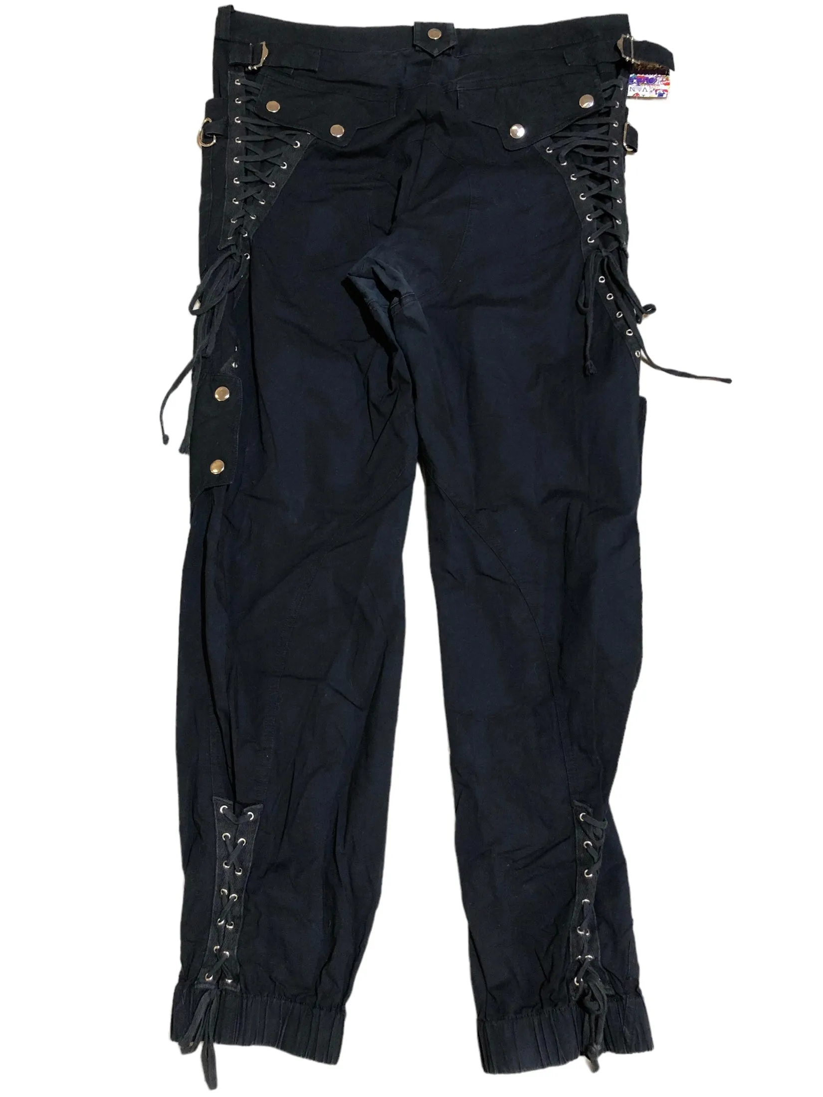 Black Neo Cargo Pant by Moda