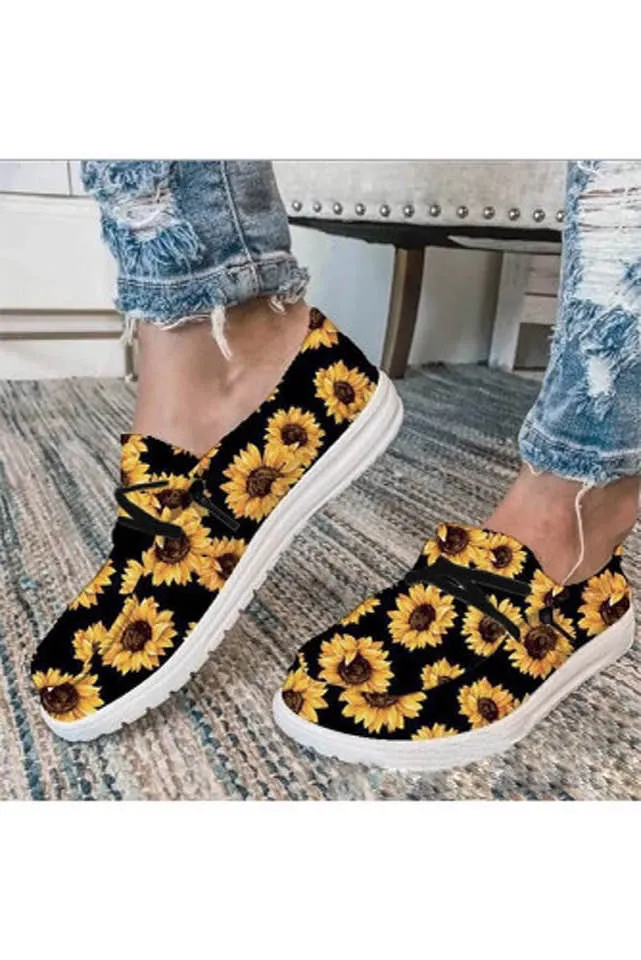 Canvas Shoes // Sunflower