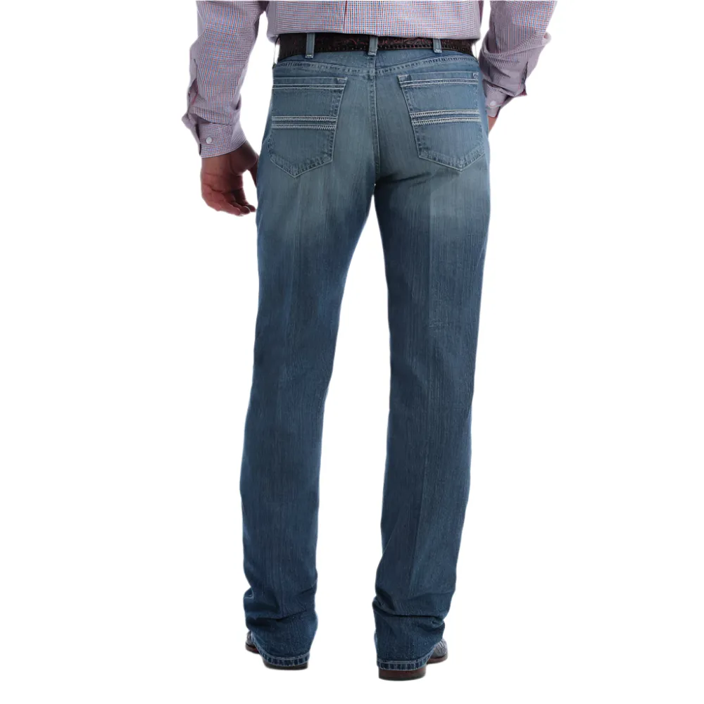 Cinch Mens Silver Label Slim Fit Performance Straight Jeans - MB98034015-IND