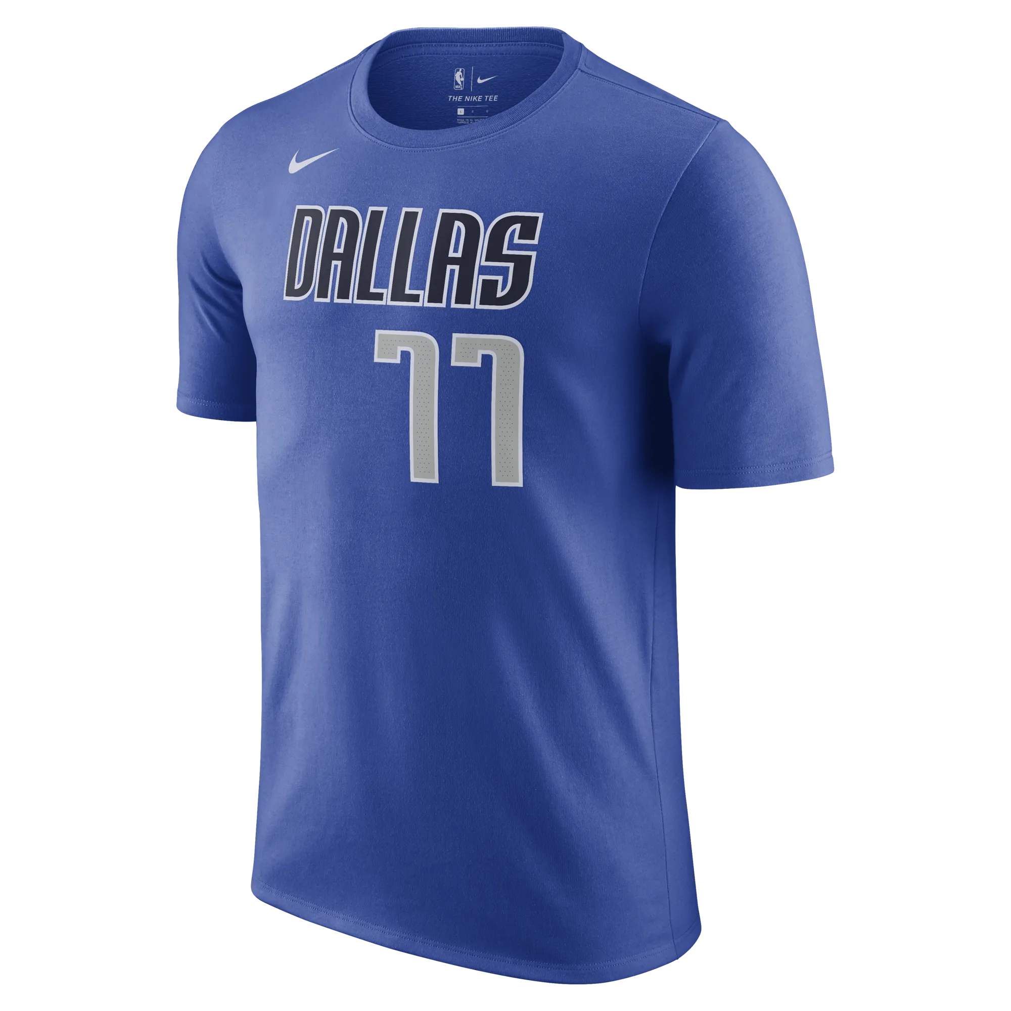 DALLAS MAVERICKS LUKA DONČIĆ NIKE ICON NAME & NUMBER TEE