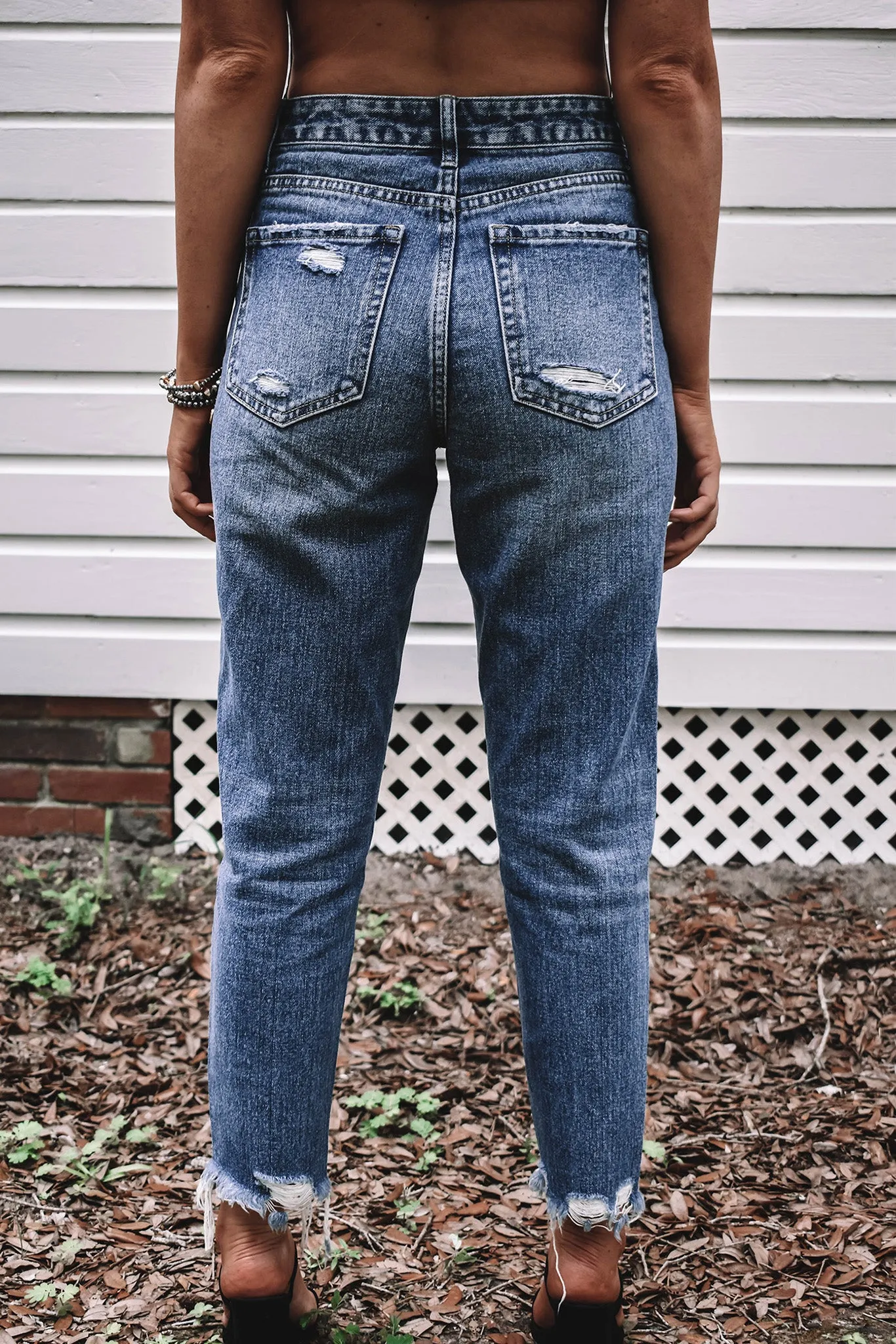 Darby Distressed Boyfriend Jean