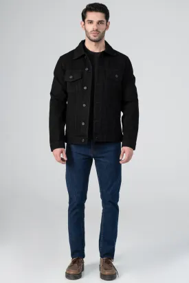 DENIM JACKET BLACK