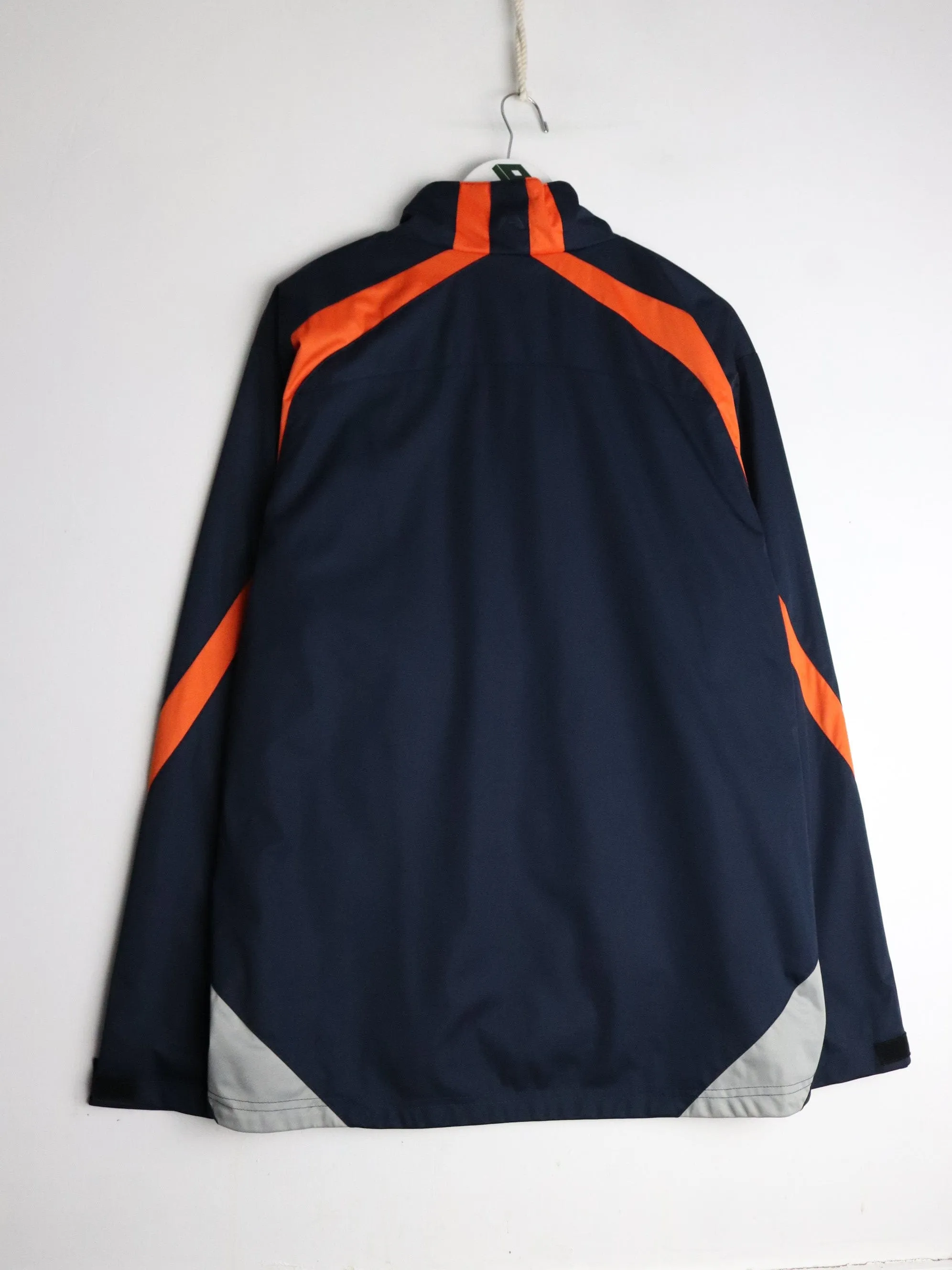 Detroit Tigers Windbreaker Mens XL Blue MLB