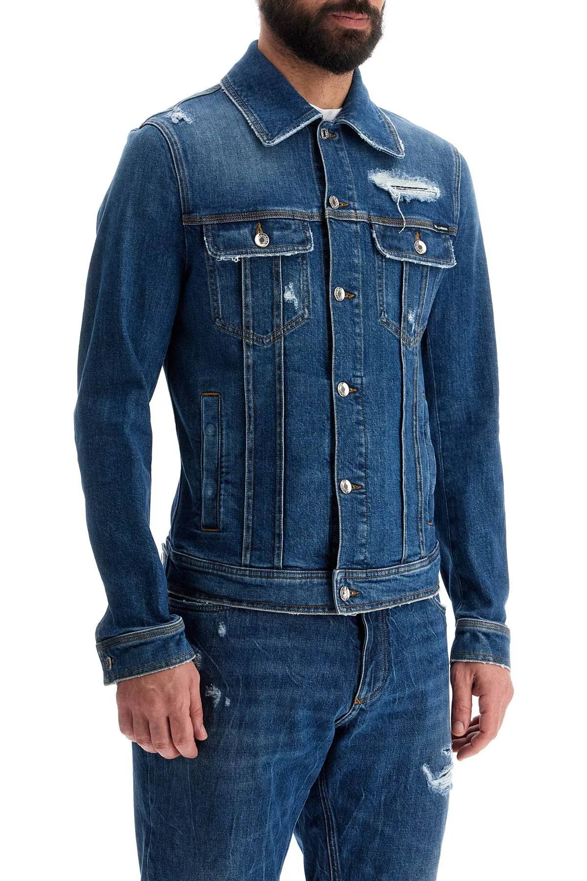 Dolce & Gabbana Stretch Denim Jacket