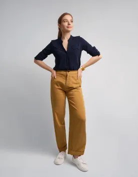 Golden Brown Cargo Pants