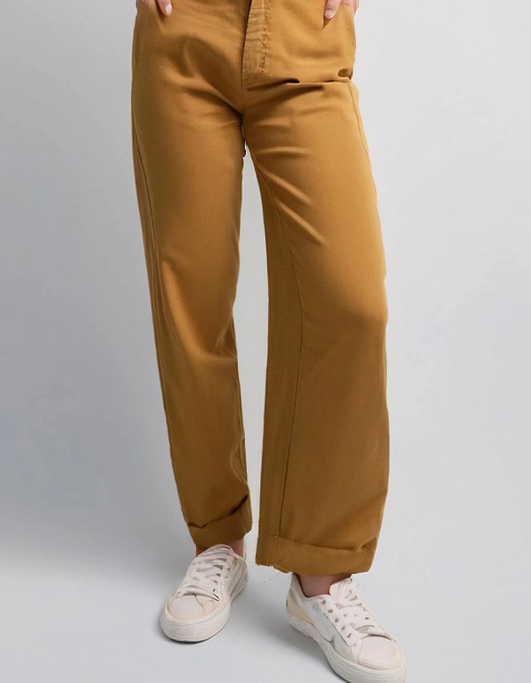 Golden Brown Cargo Pants