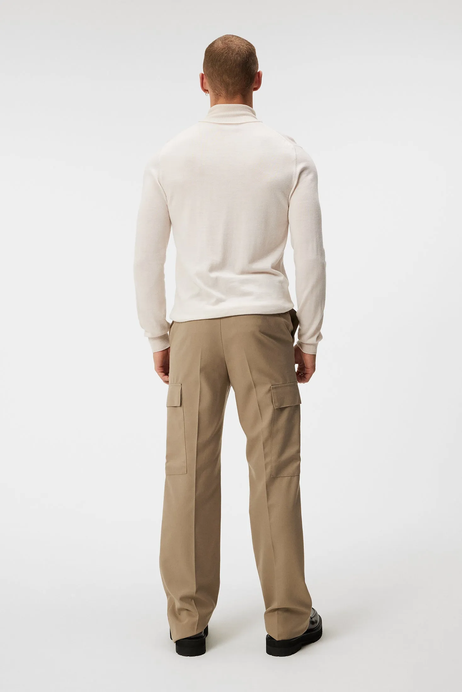 Haij Wool Cargo Pants / Butternut