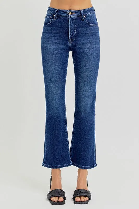 High Rise Boot Cut Jeans