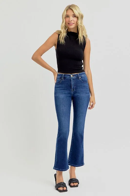 High Rise Boot Cut Jeans