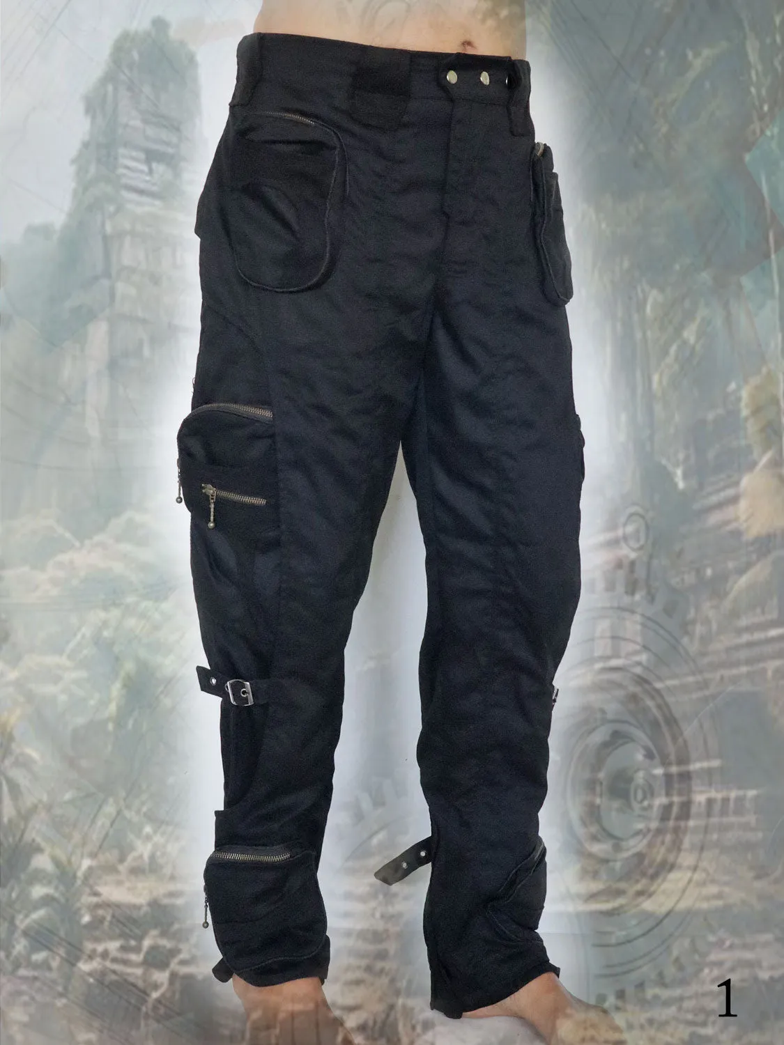 Inventor Pants ~ futuristic apocalyptic cyber tech wear