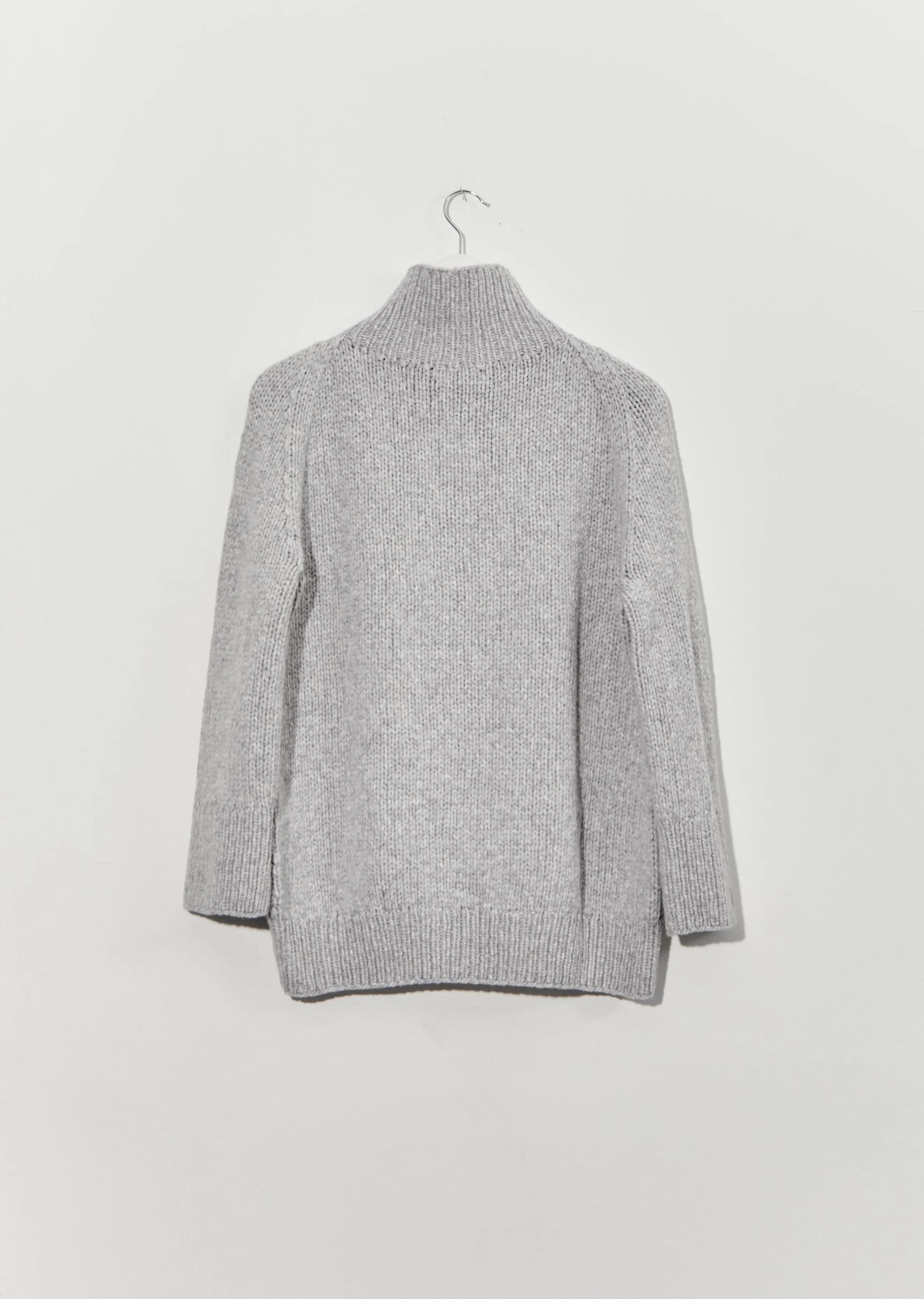 Jil Cashmere Sweater — Grey Melange