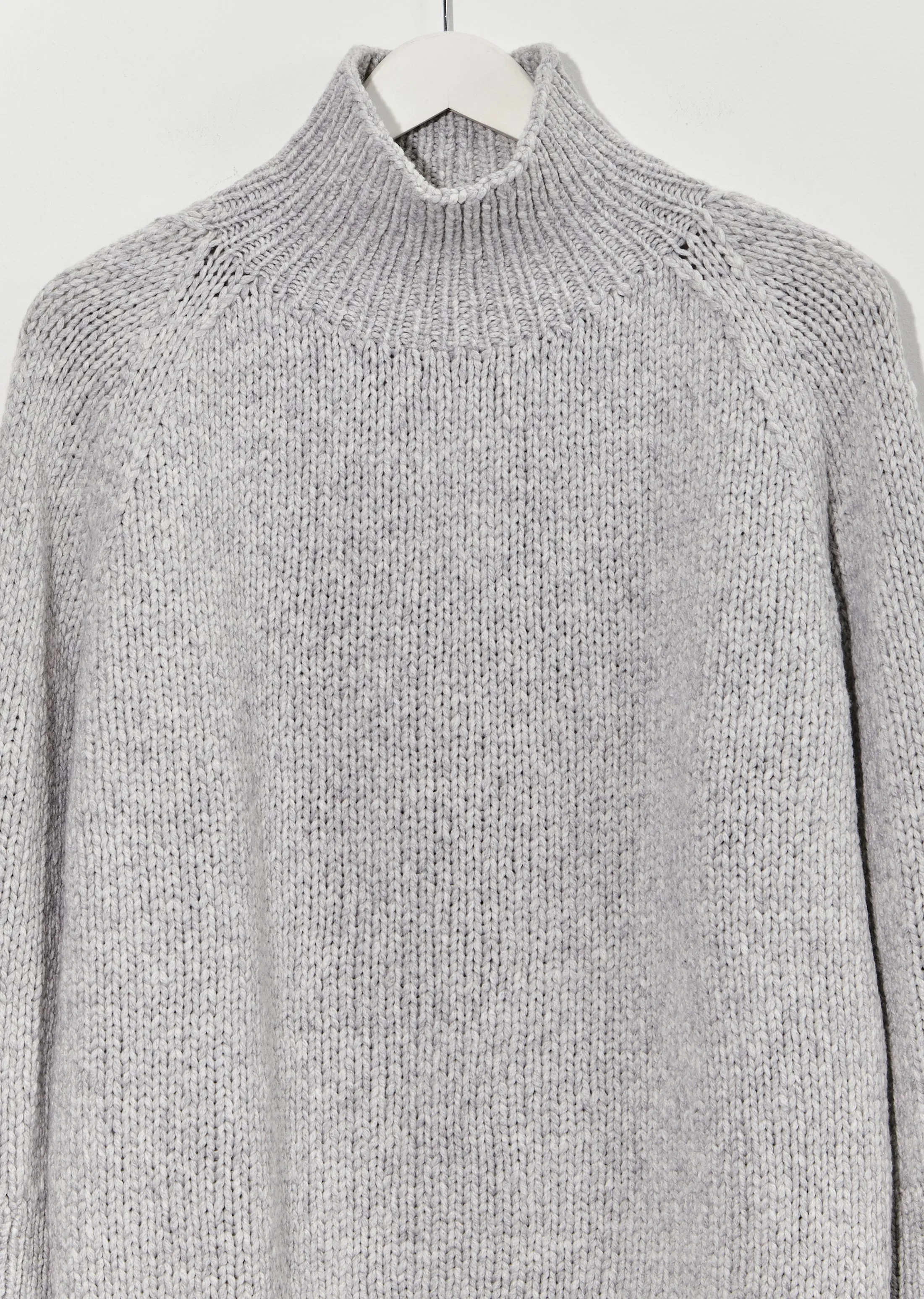 Jil Cashmere Sweater — Grey Melange