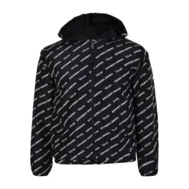 Kids Versace Black Logo Windbreaker