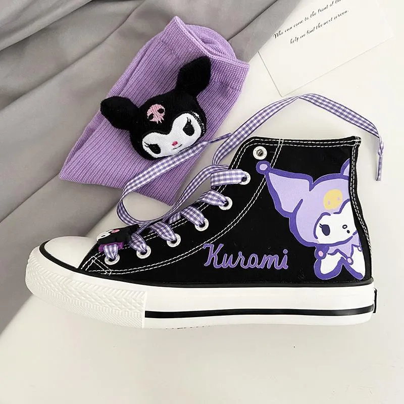 Kuromi Canvas Shoes