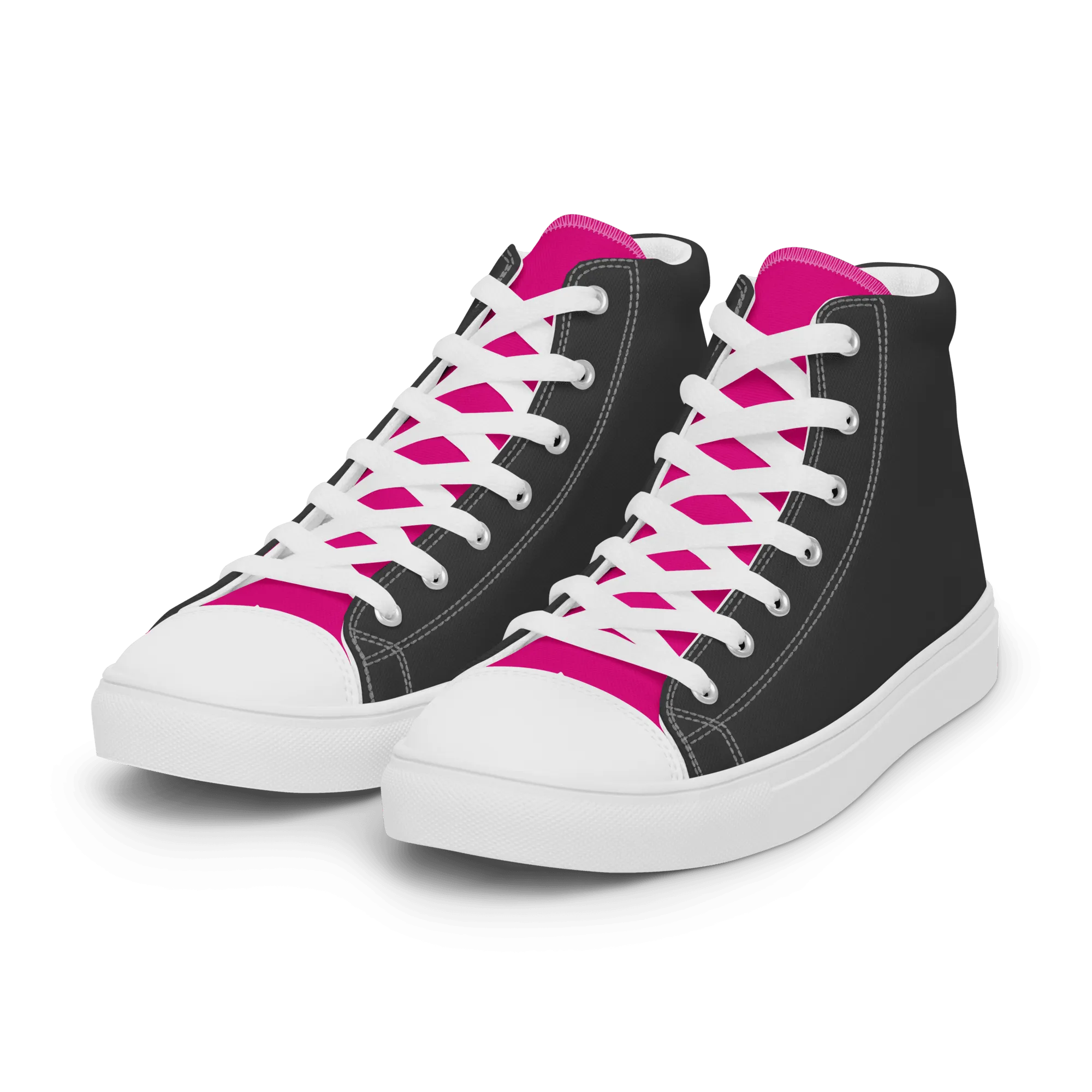 Ladies 'Pink Tongue' High Tops