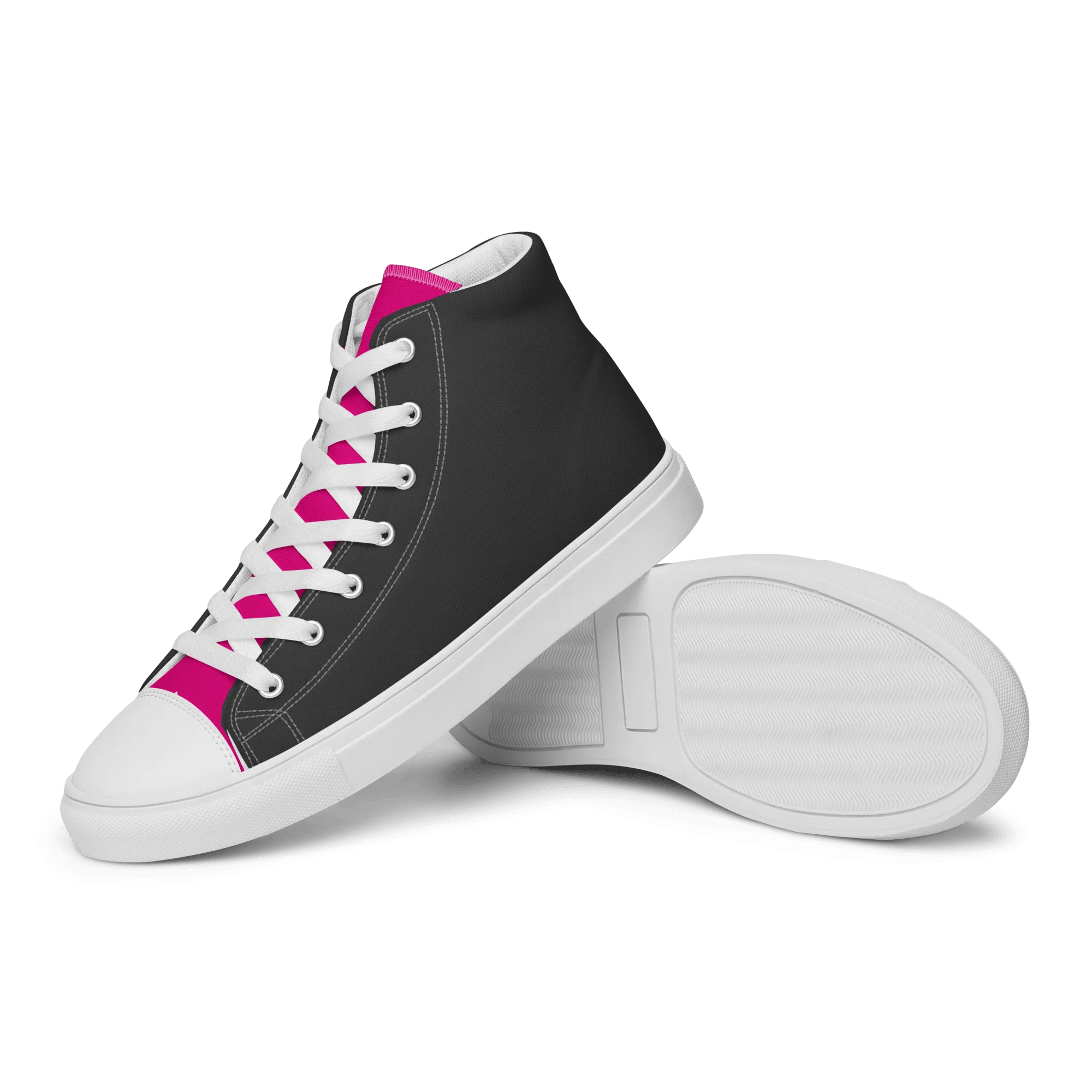 Ladies 'Pink Tongue' High Tops