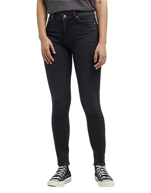 Lee pantalone in jeans leggero e morbido da donna Scarlett L626AE47 nero