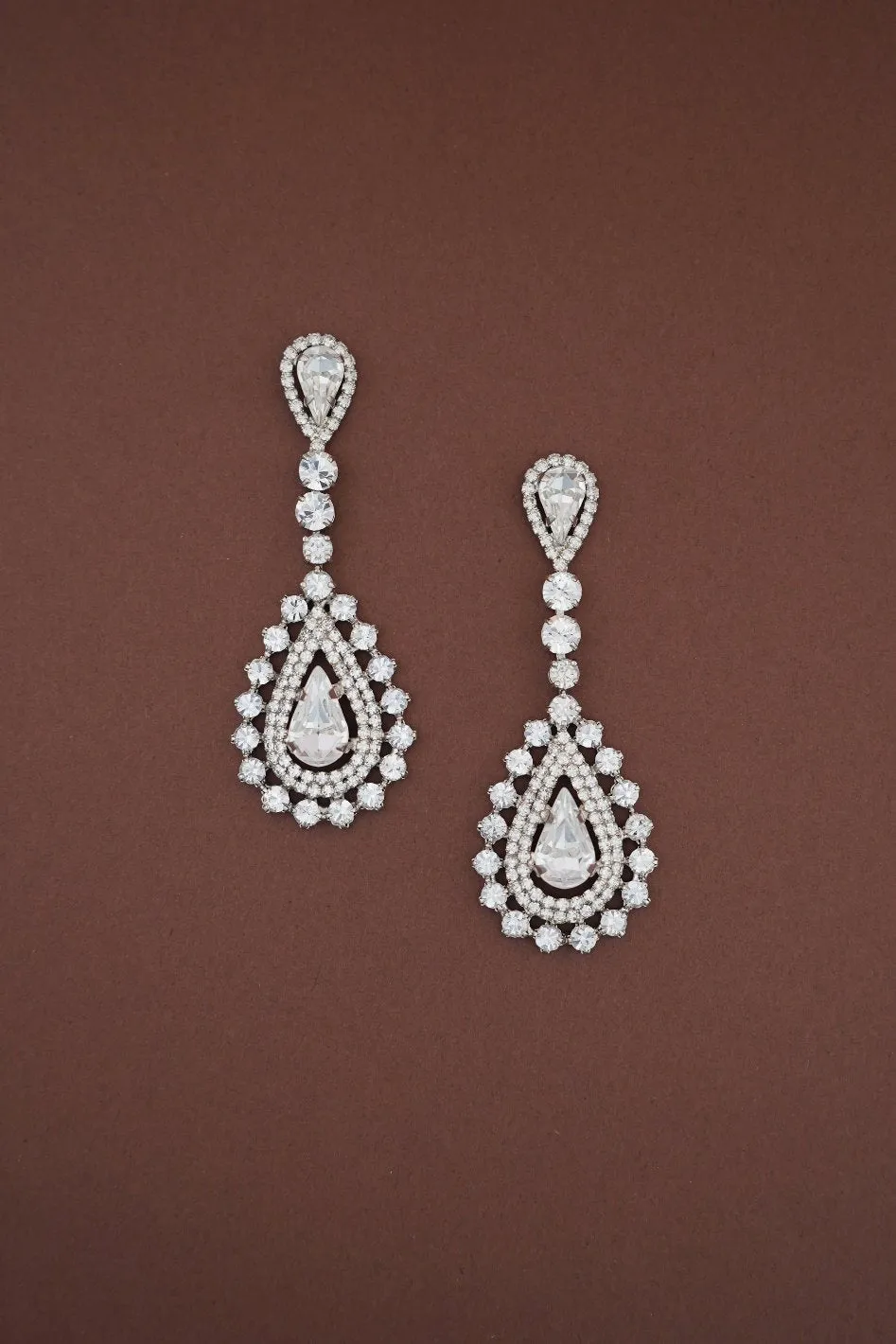 MARQUISE Earrings with Swarovski Crystals