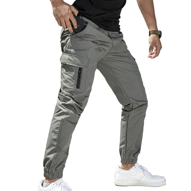 Mege Brand Men Fashion Streetwear Casual Camouflage Jogger Pants Tactical Military Trousers Men Cargo Pants