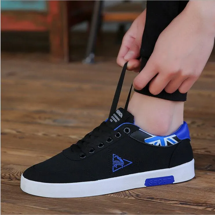 Men&#39;s Causal Shoes 2018 New Summer Men Canvas Shoes Breathable Classic Flat Male Brand Footwear Fashion Sneakers for Men