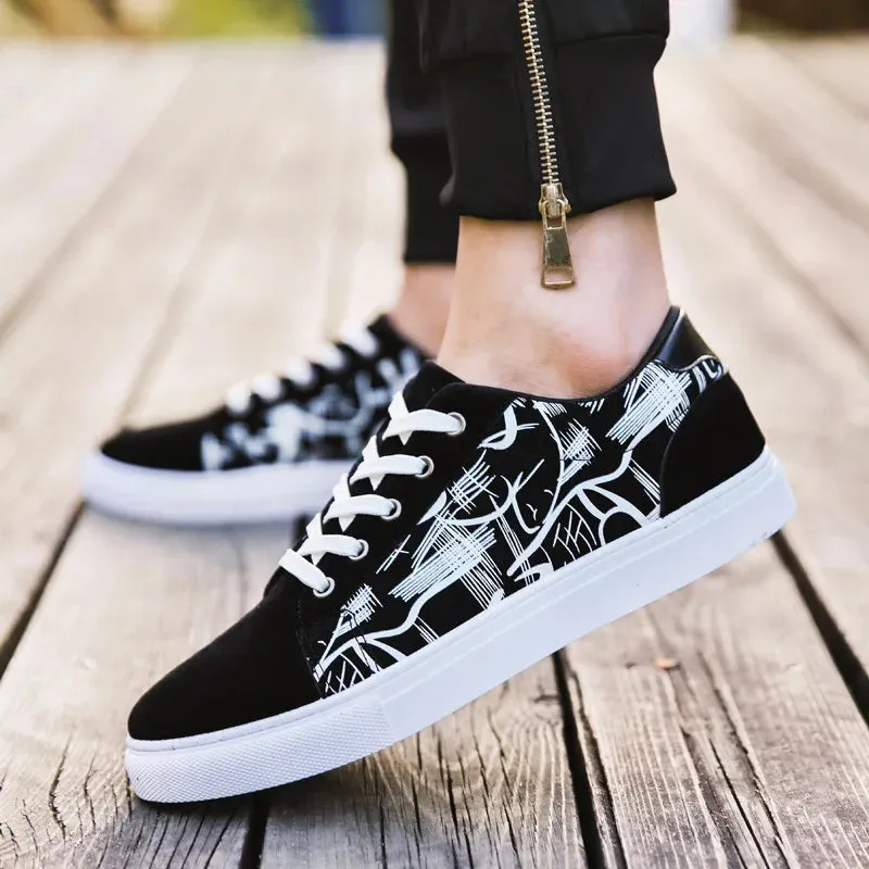 Men's Casual Sneakers High Quality Comfortable High Top Ankle Boots