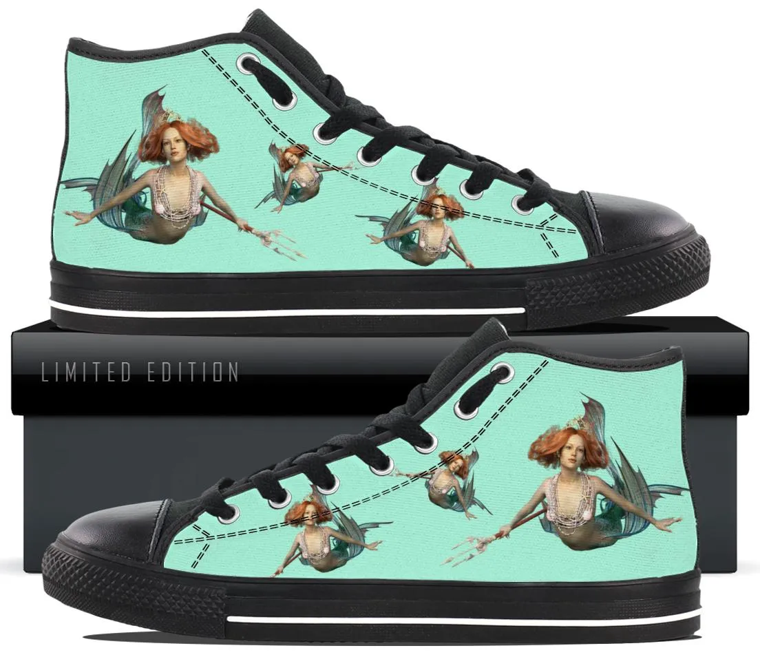 Mermaid Canvas Shoes