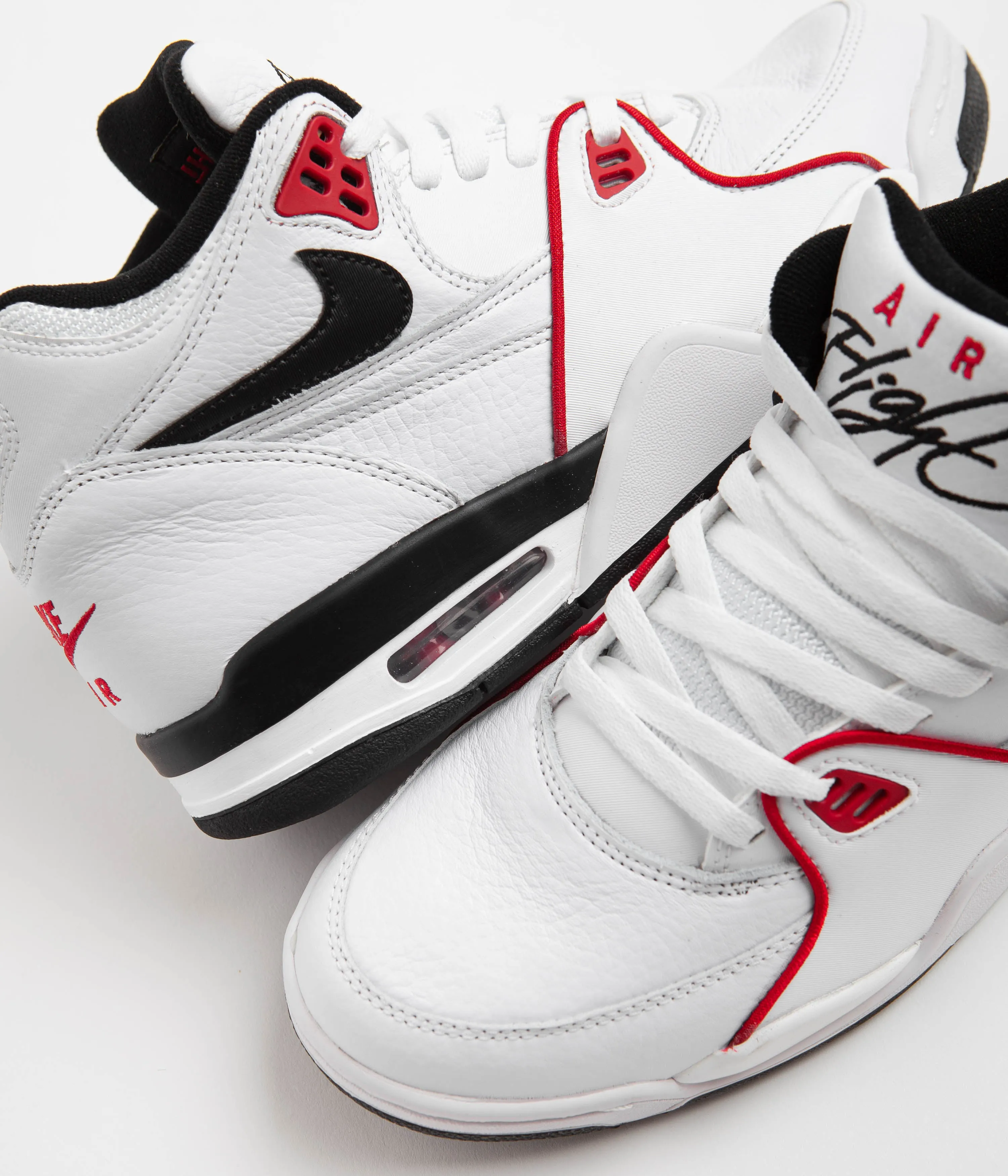 Nike Air Flight 89 Shoes - White / Black - White - White