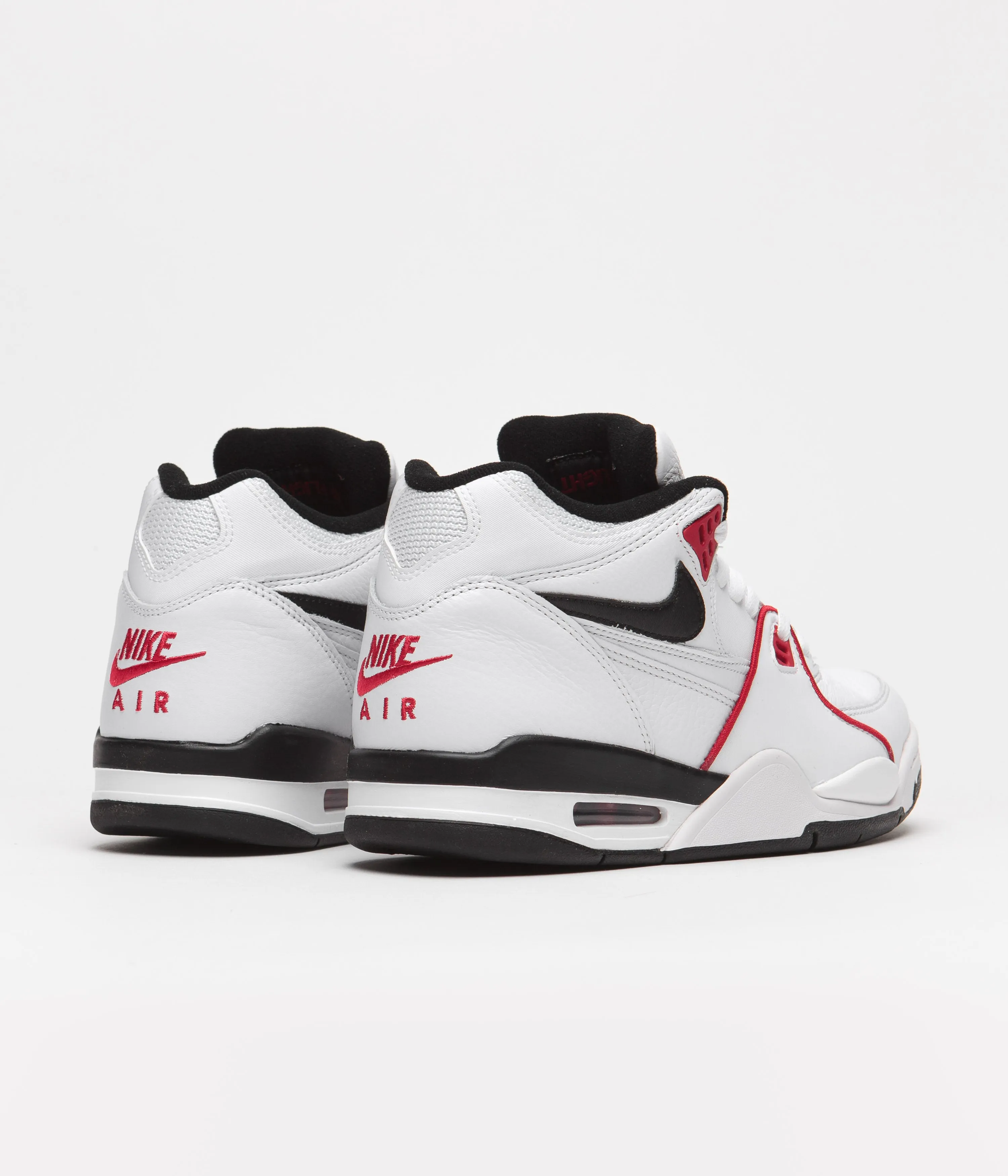 Nike Air Flight 89 Shoes - White / Black - White - White