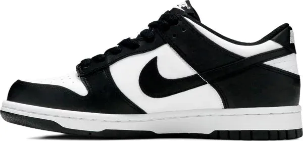 Nike Dunk Low Retro White Black Panda  (GS) CW1590-100