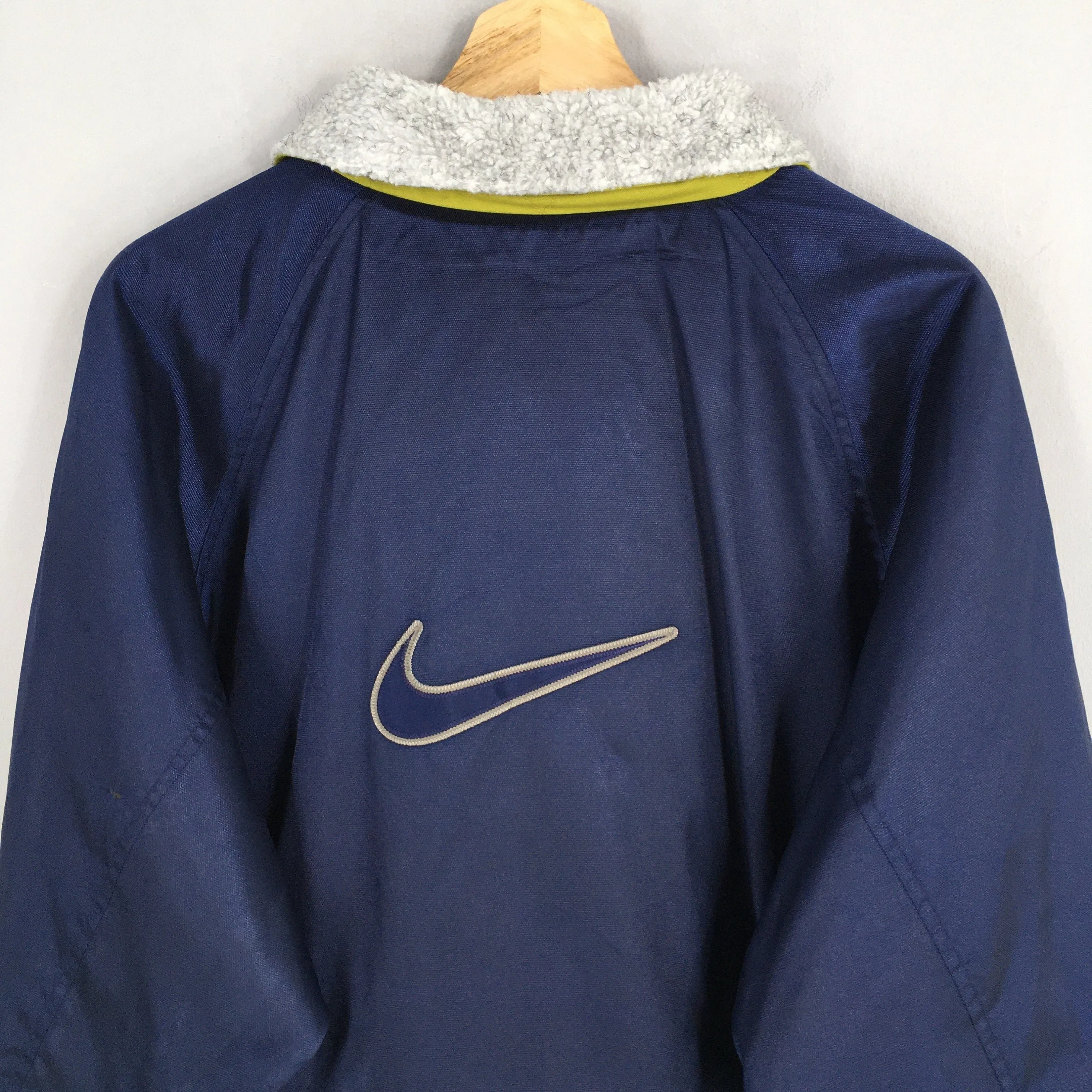 Nike Swoosh Blue Jacket Large