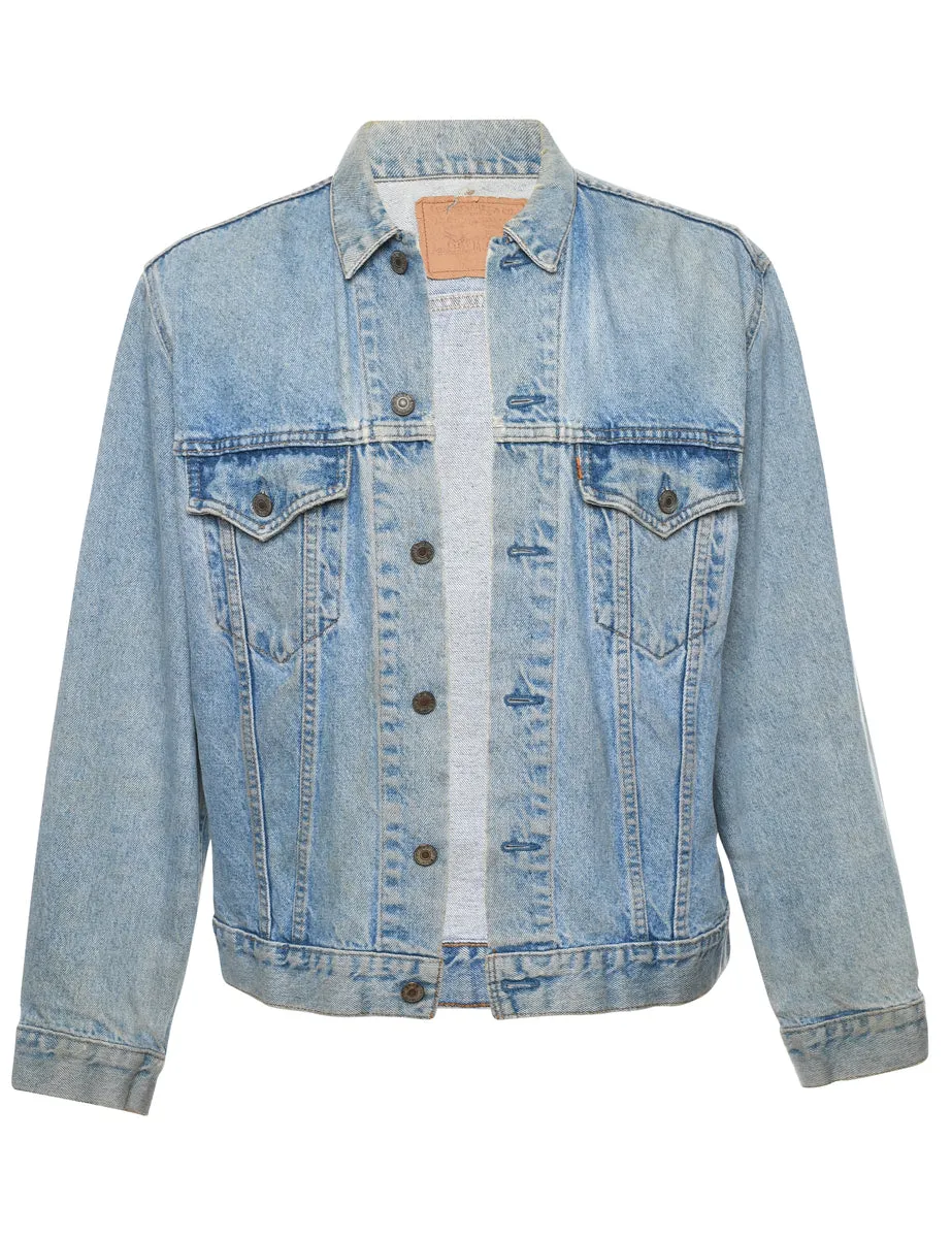 Orange Tag Light Wash Levi's Denim Jacket - M