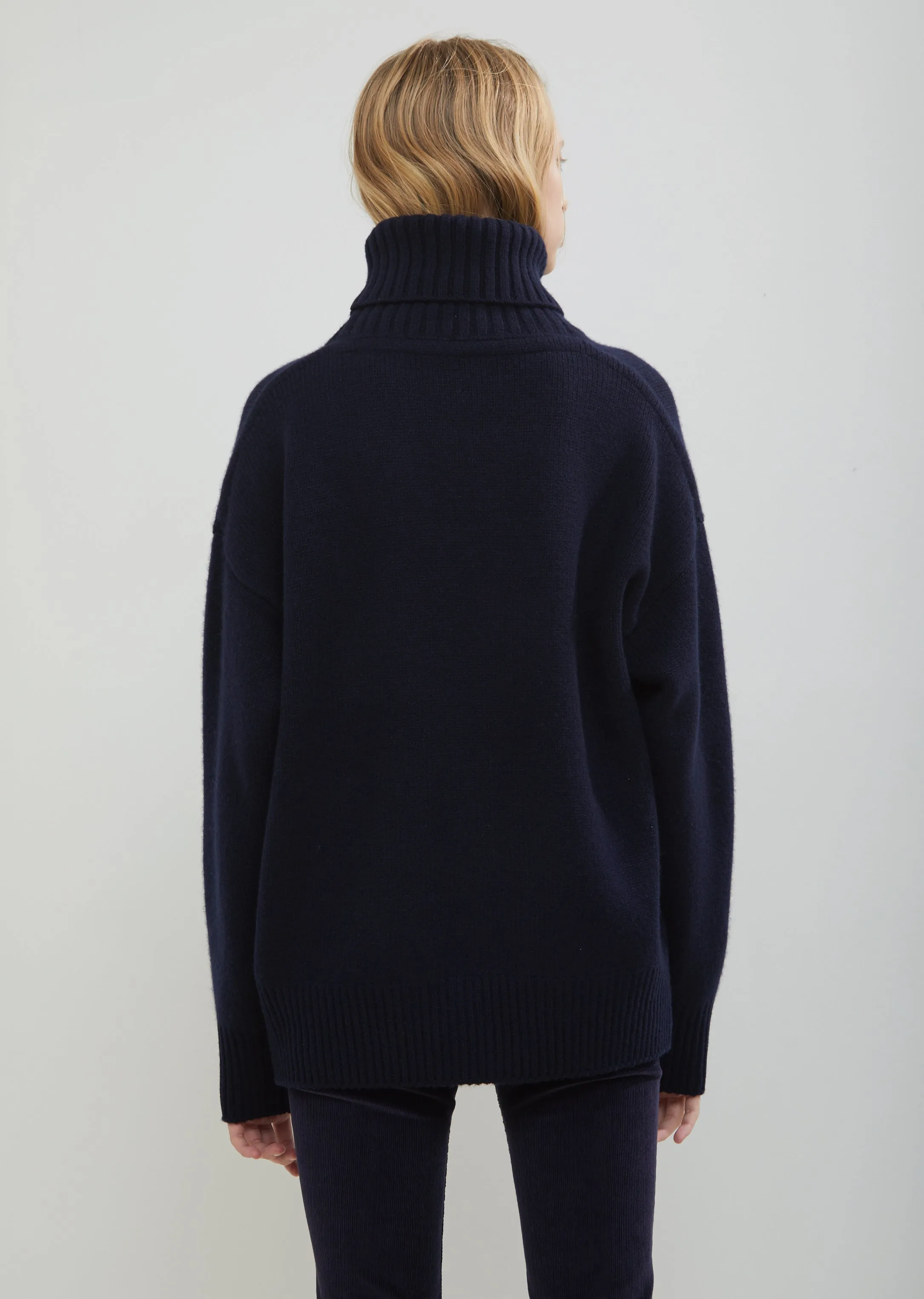 Oversize Xtra Cashmere Roll Neck Sweater