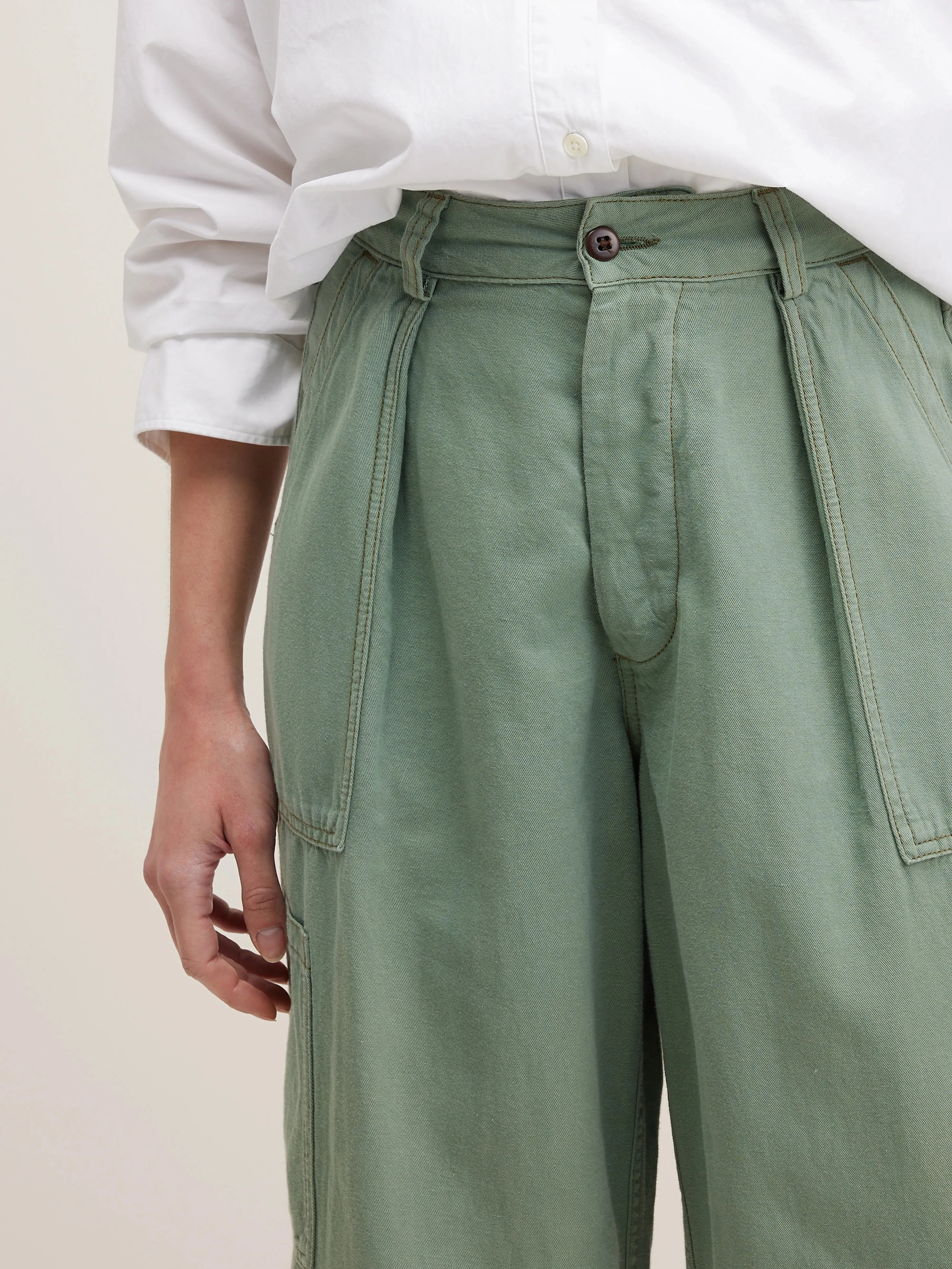 Pepin cargo trousers (242 / W / EUCALYPTUS)