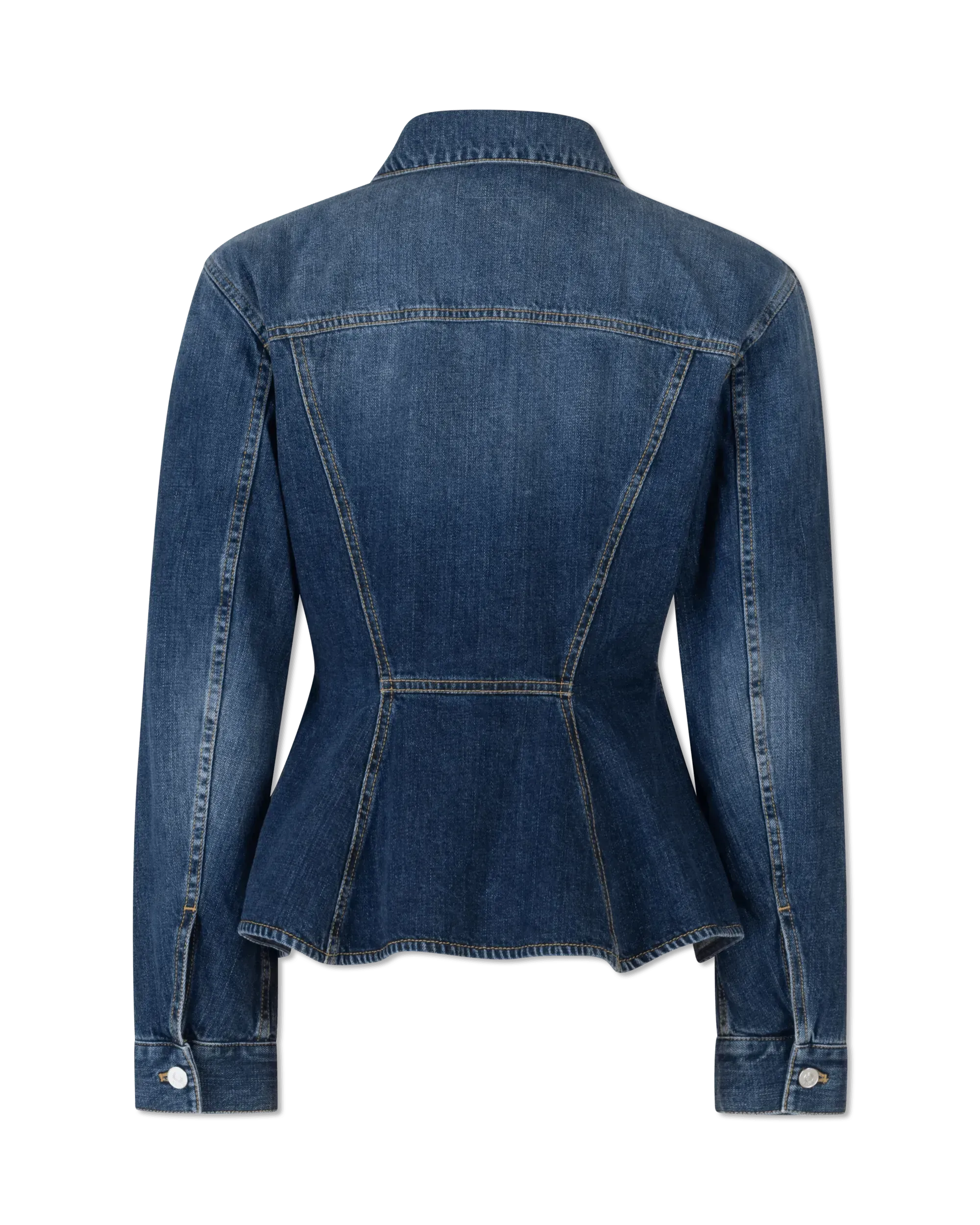 Peplum Denim Jacket