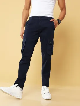 Premium Navy Cargo Pant