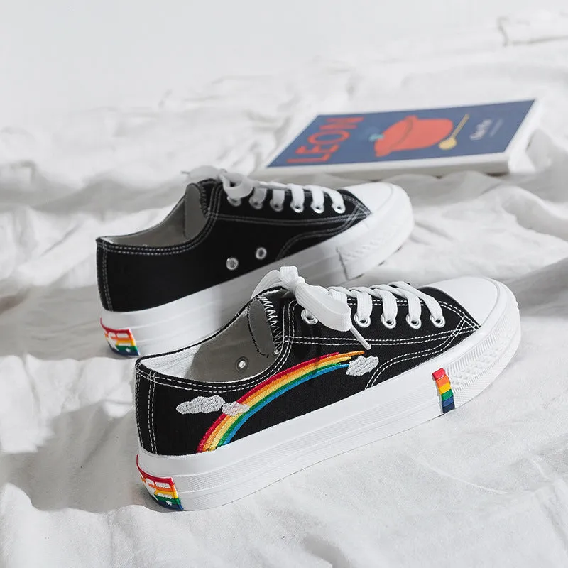 Rainbow Canvas Shoes