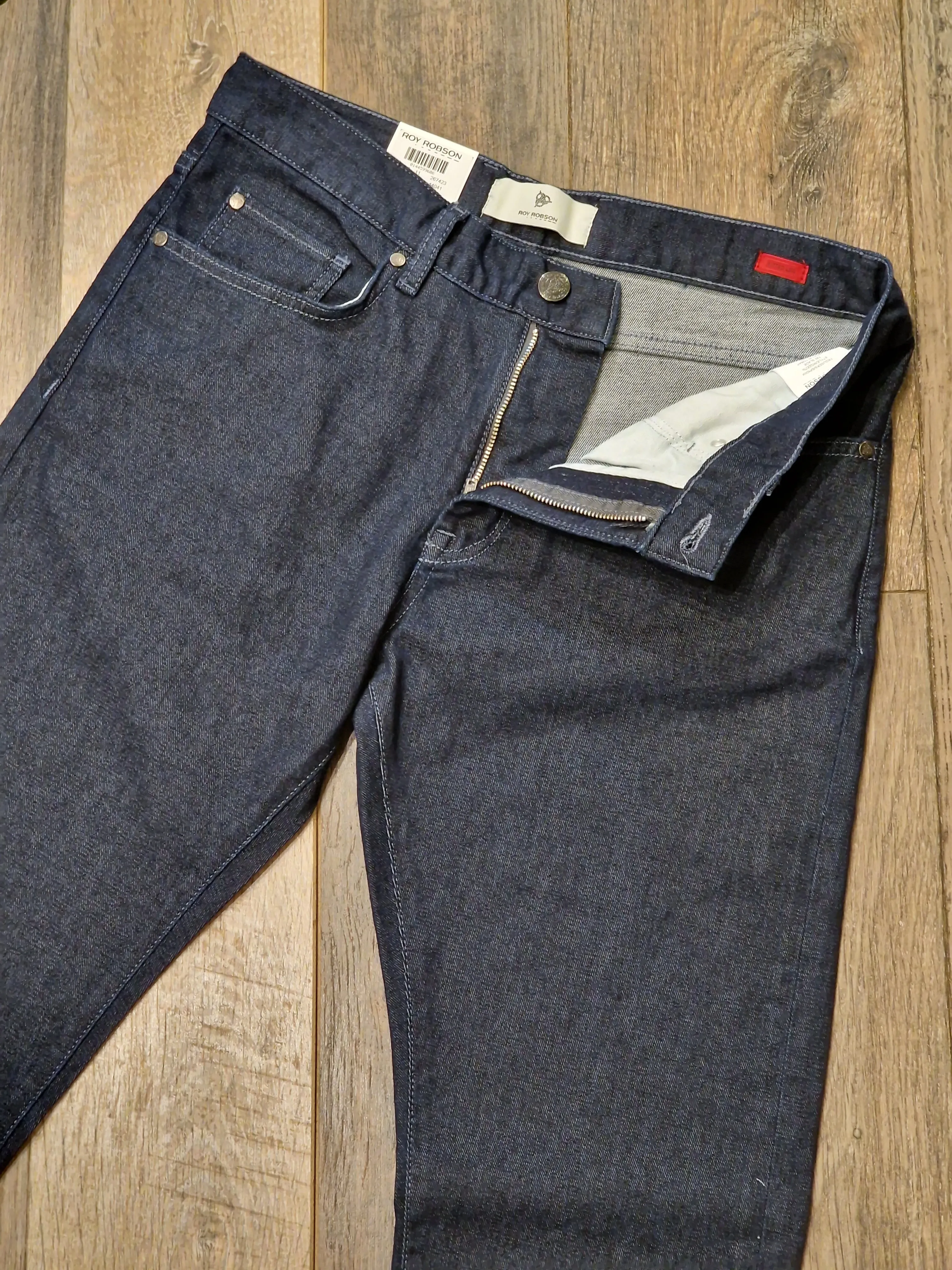 Roy Robson Slade Fitted Leg Clean Denim