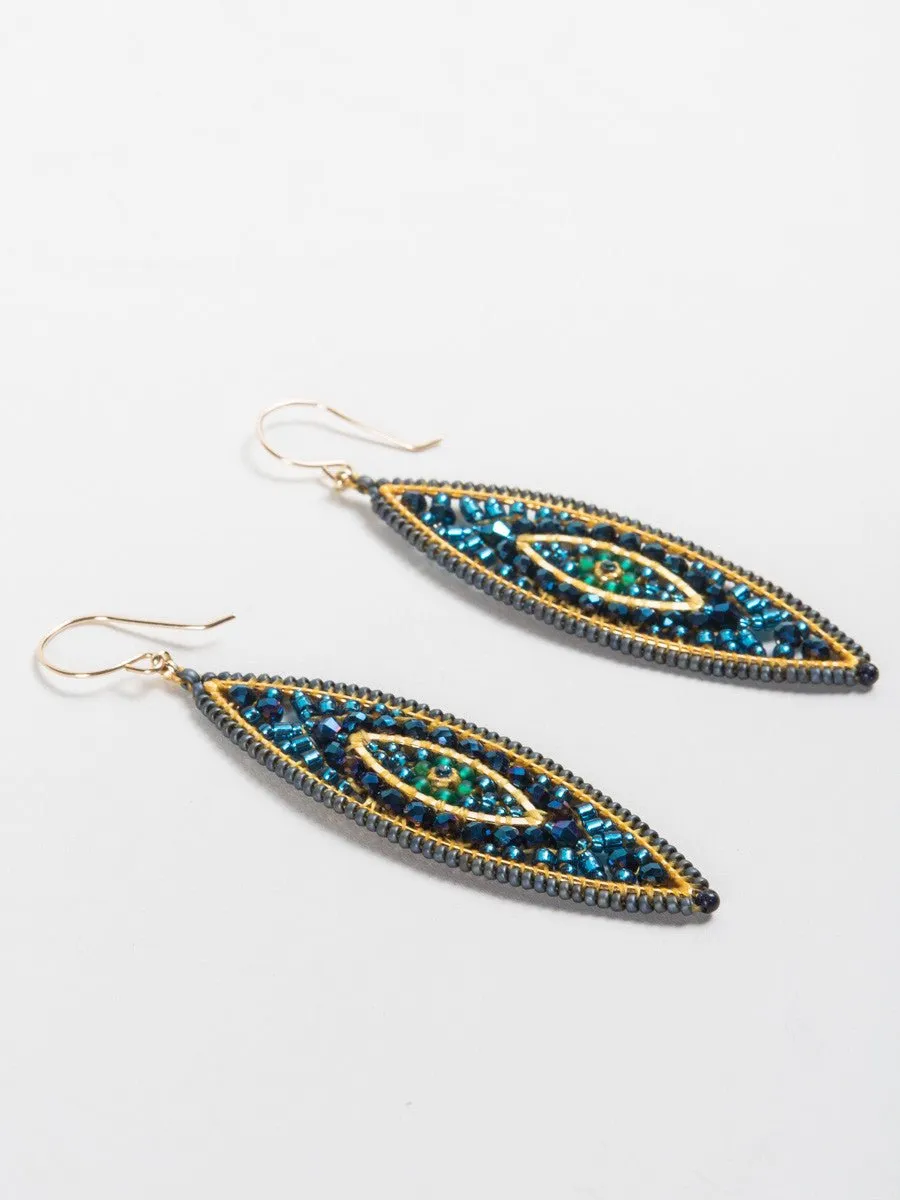 sapphire earrings